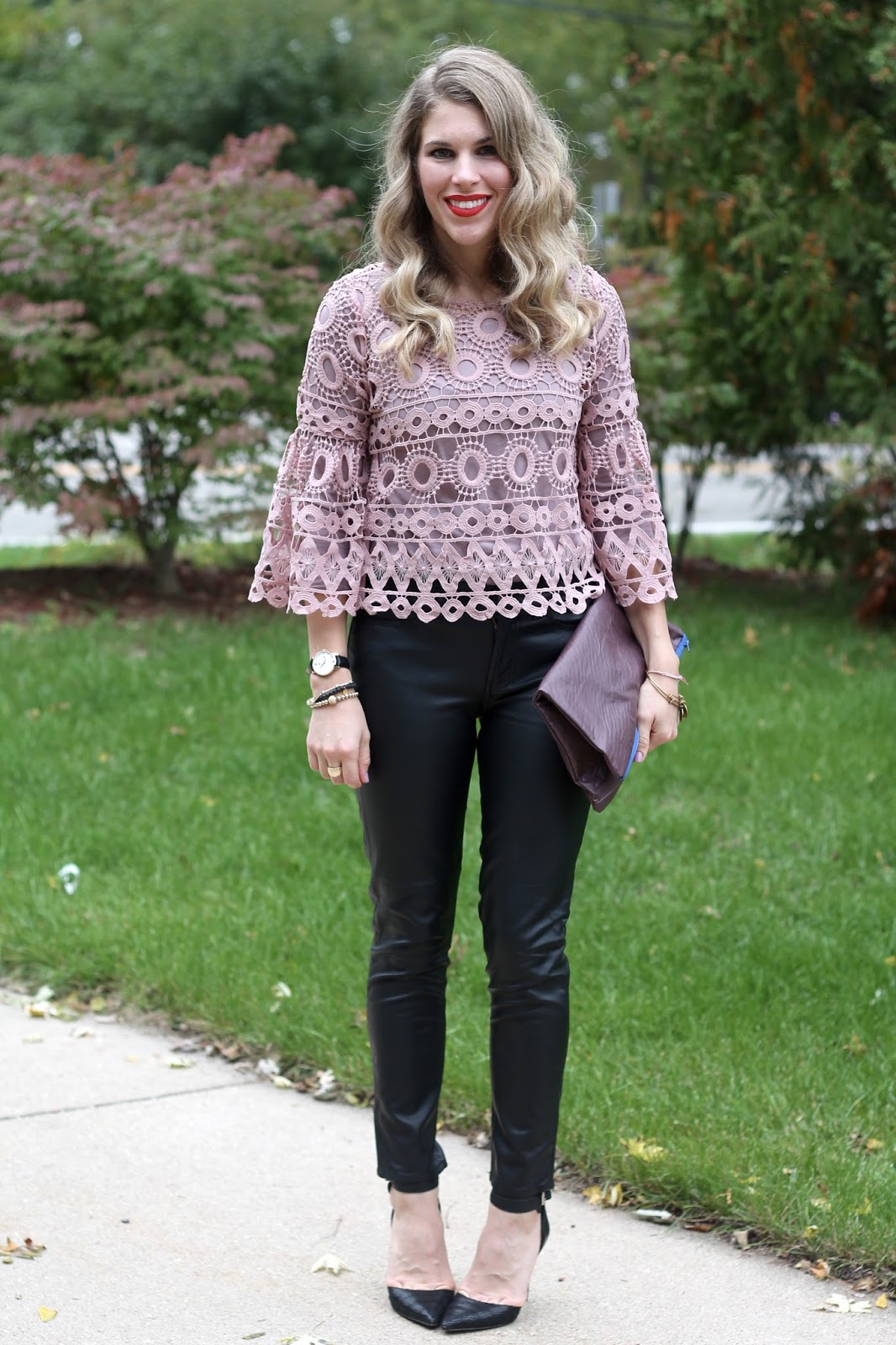 Leather Pants Outfit Ideas