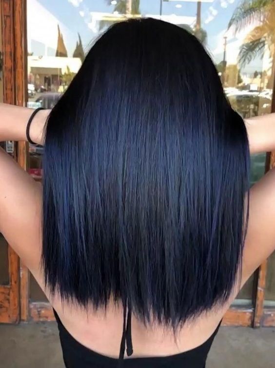 soft black hair color ideas