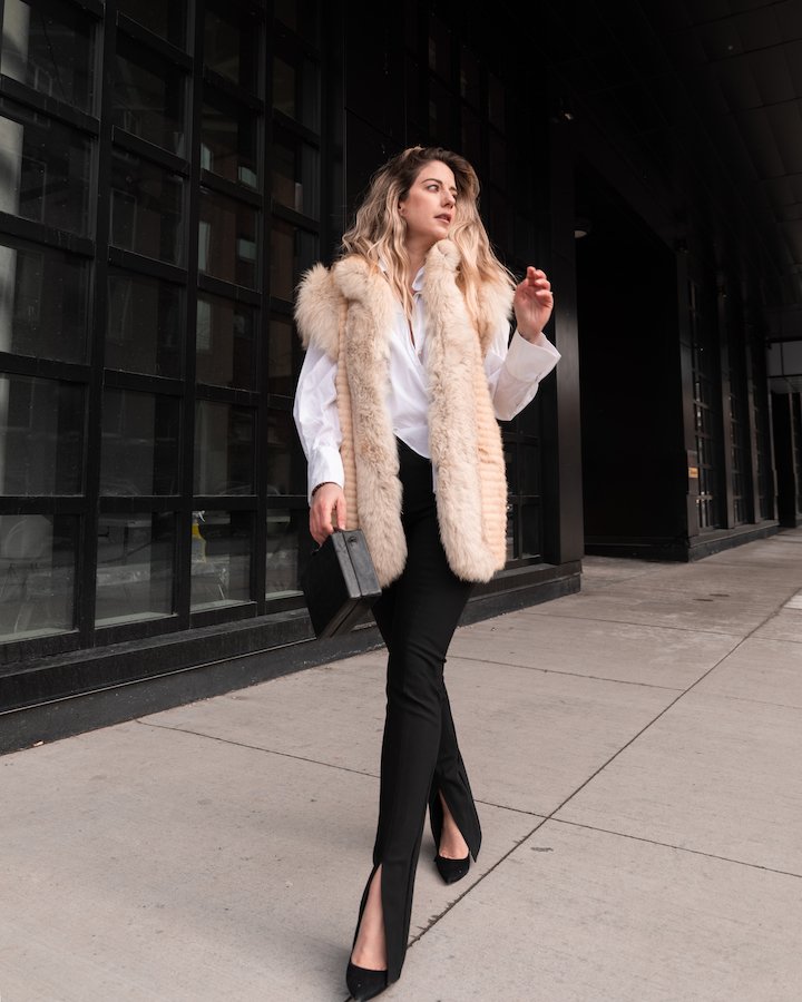 winter vest outfit ideas