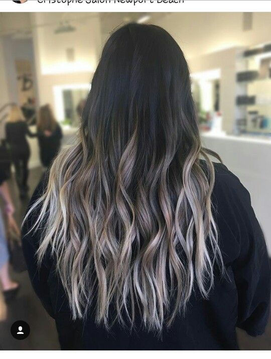 soft black hair color ideas