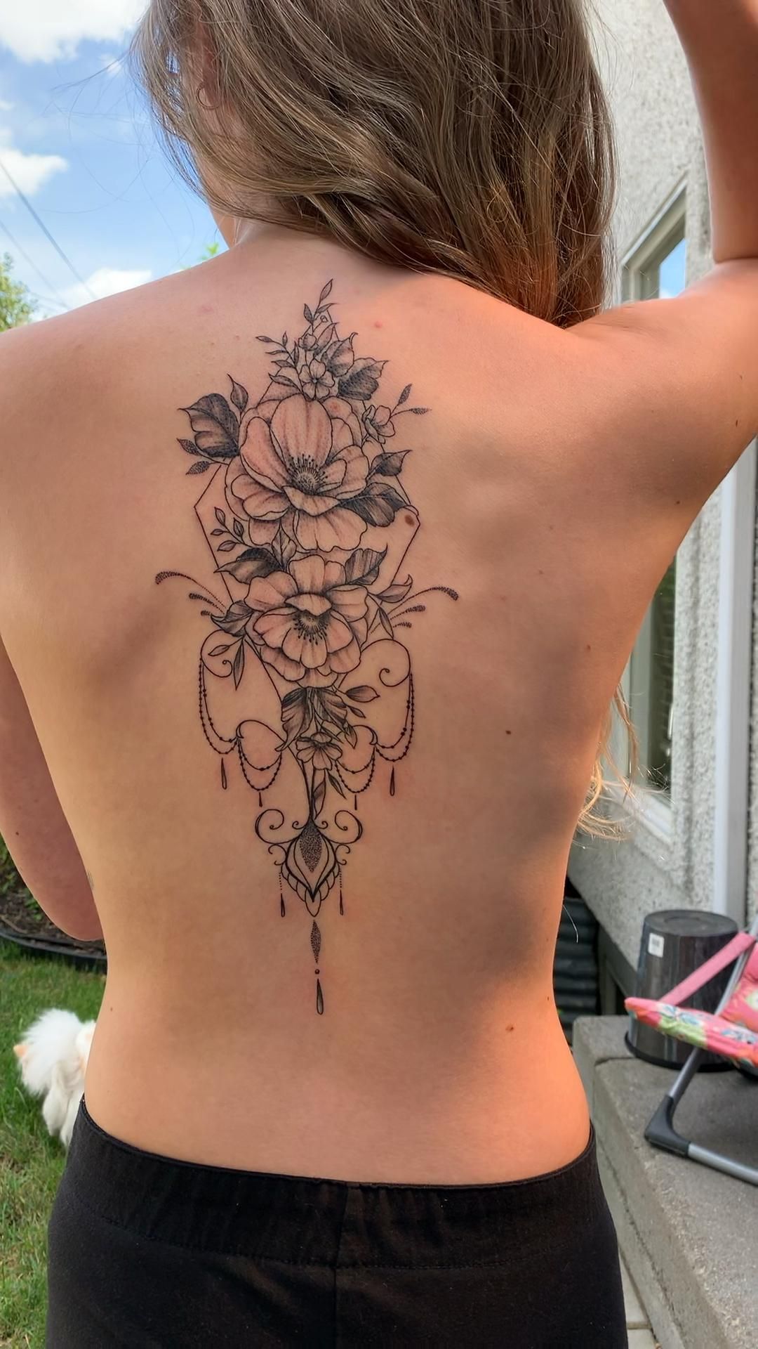 back tattoos for women