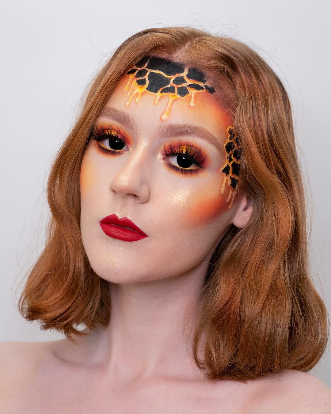 fire makeup looks