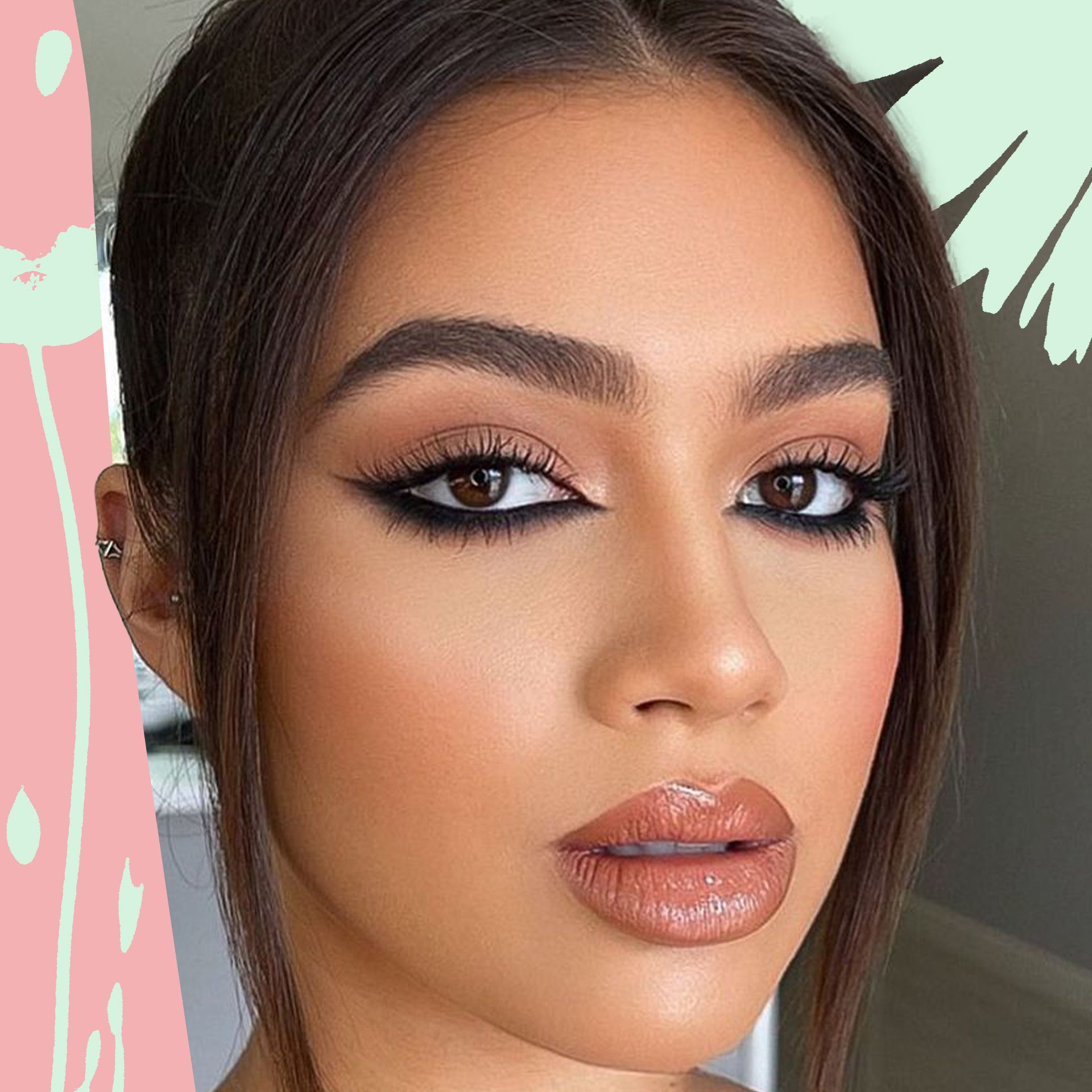 makeup ideas for black dress