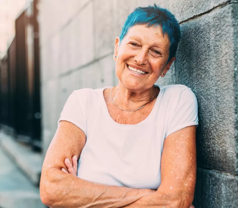 Teal Hair Color: Hair Colors for Women Over 50