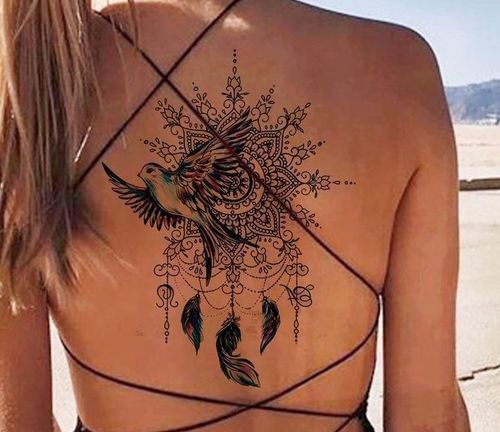 back tattoos for girls