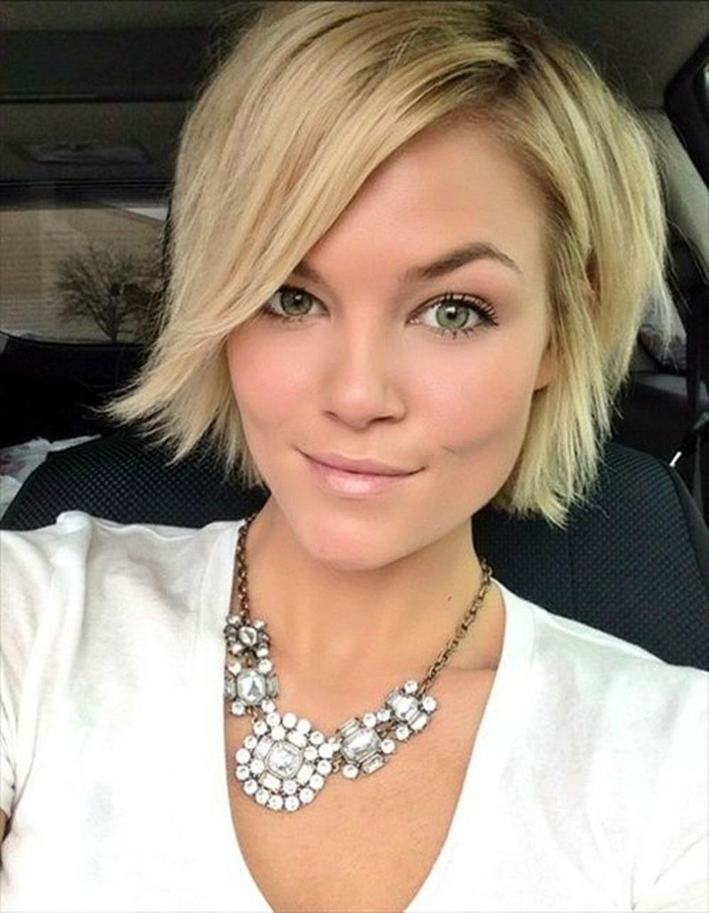Short bob low maintenance haircut