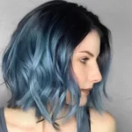 24 Short Hair With Blue Highlights That Will Amaze You