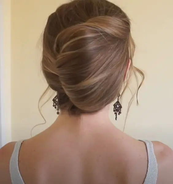 Damage Proof Hairstyles: French Twist Updo