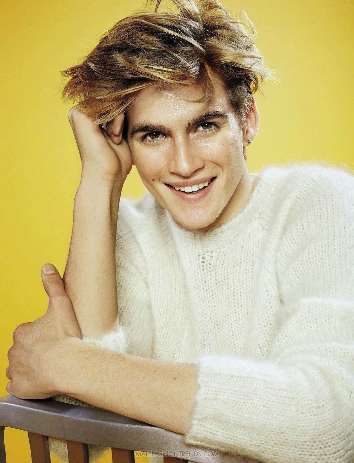 Presley Gerber- Male models with blonde hair