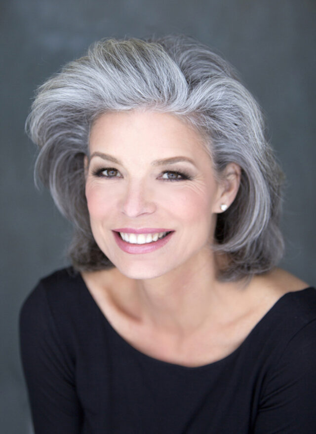 makeup tips for grey hair