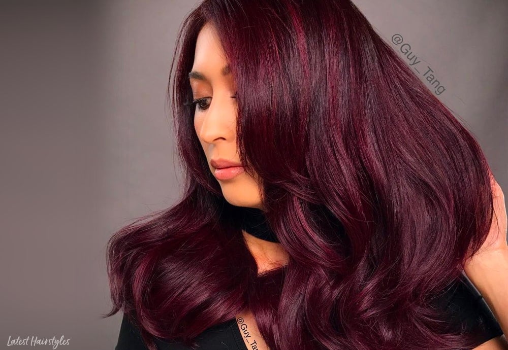 mahogany copper hair color ideas